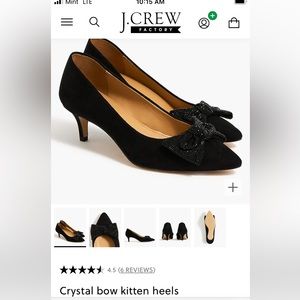 J. Crew kitten heels